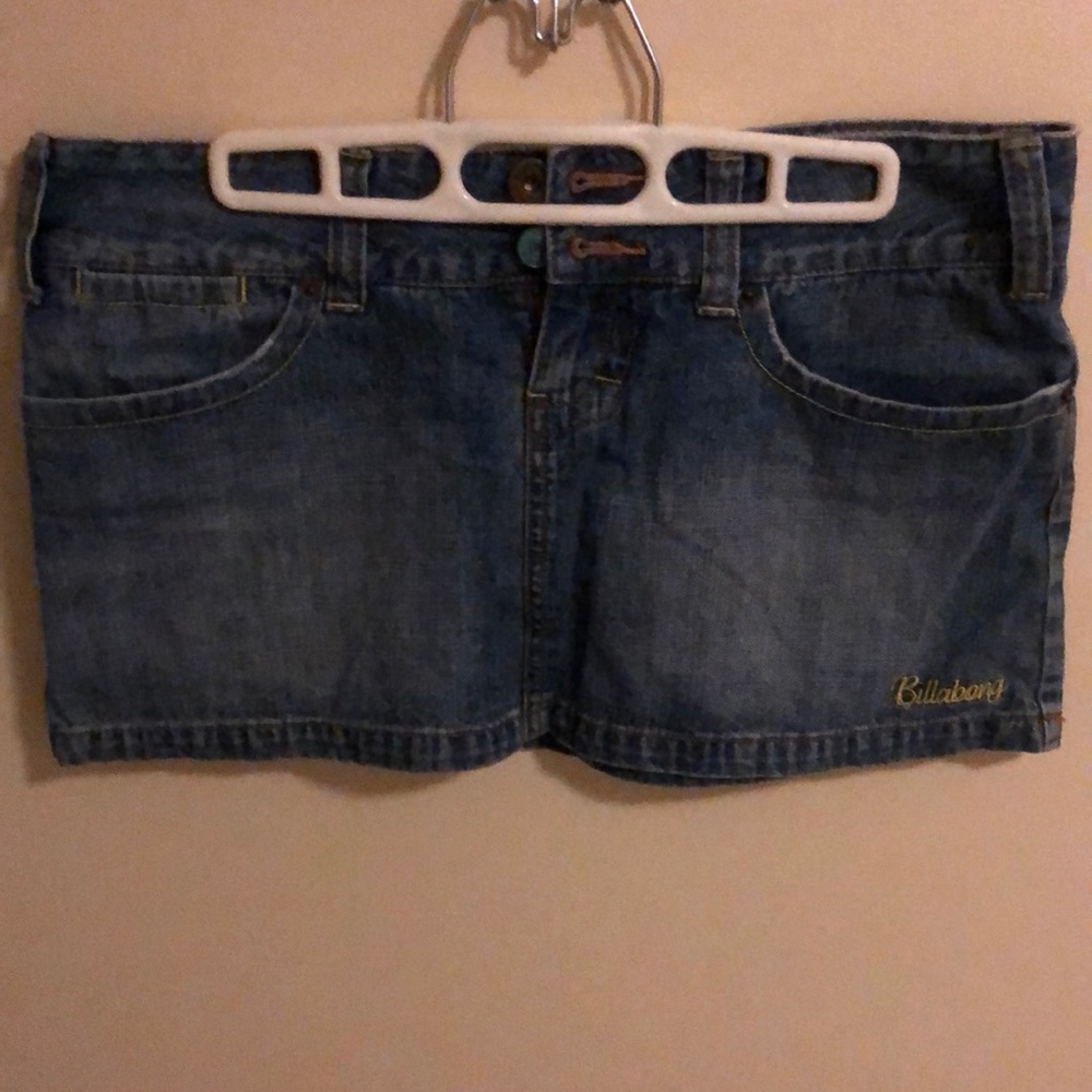 Billabong Denim Mini Skirt